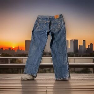 Y2K  Levi's 550 Jeans Womens 16 Mis Short Relaxed Fit Tapered‎ Leg